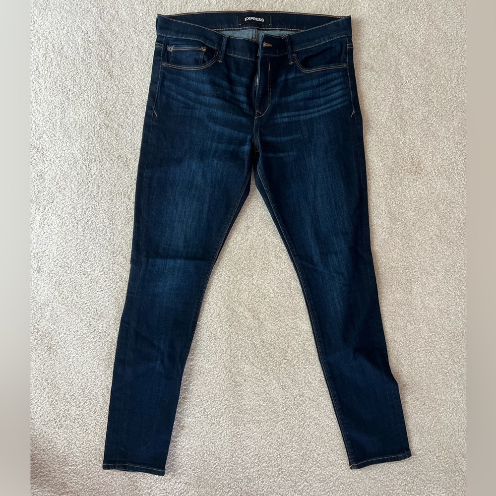 Express Jeans Size 12 mid rise